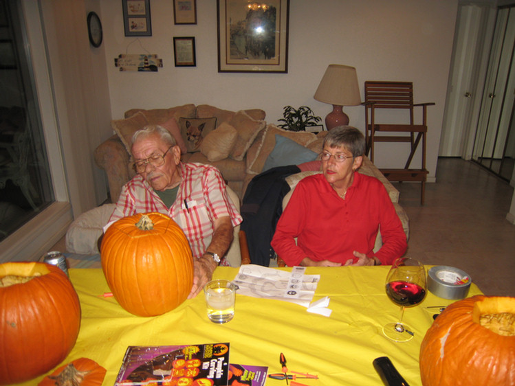 Pumpkin carving 2008