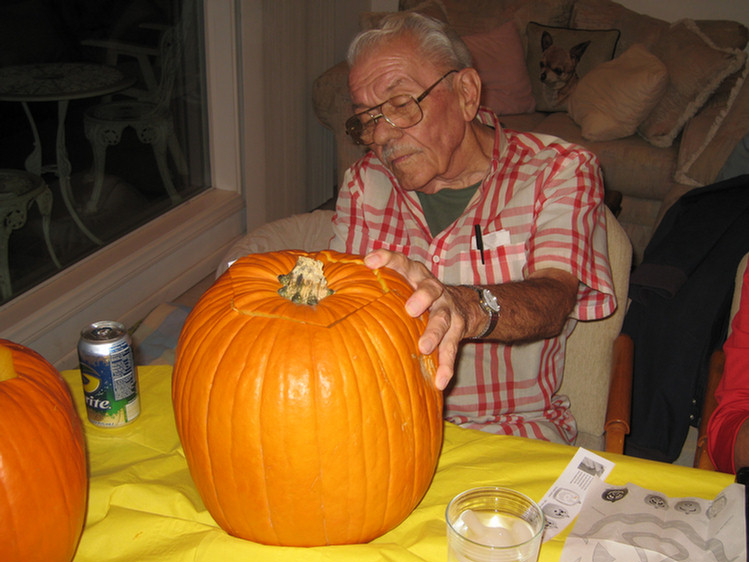 Pumpkin carving 2008