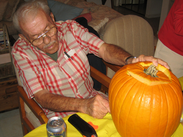 Pumpkin carving 2008