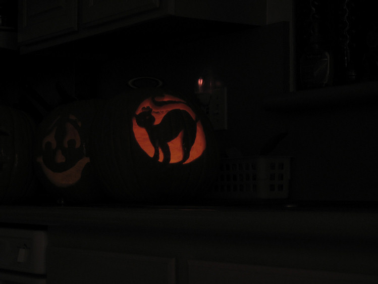 Pumpkin carving 2008