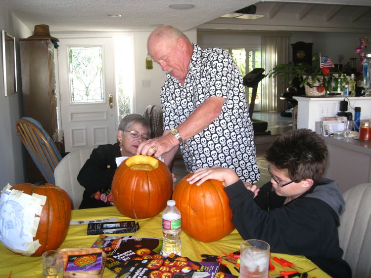 Halloween Pumpkin Carving  October 2010