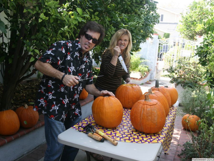 Pumpkin carving slideshow