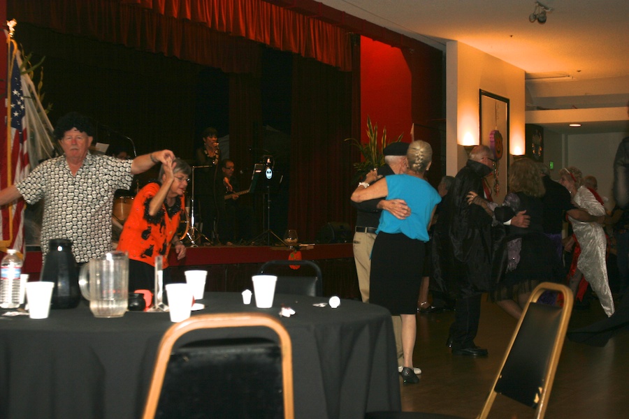 Dancing the night away at the October 26th Halloween Ball at Santa Ana Elks