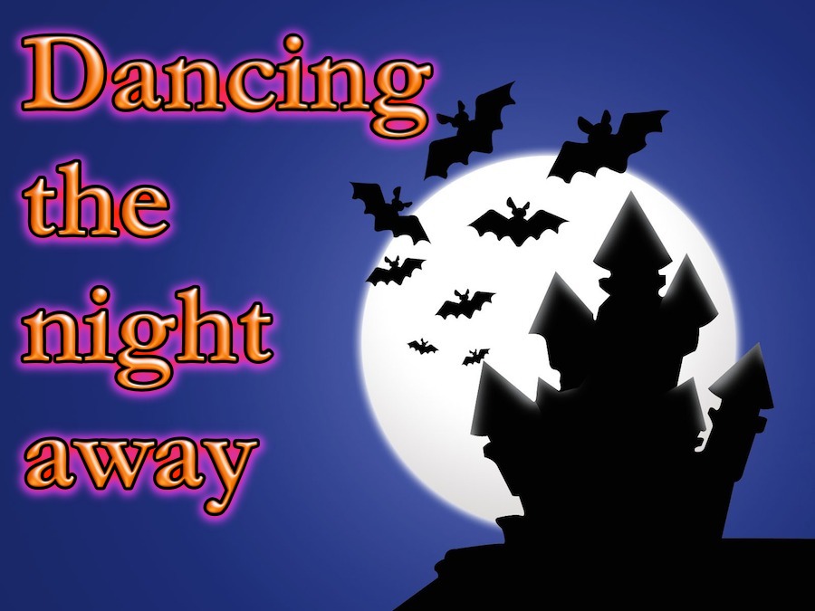 Dancing the night away at the October 26th Halloween Ball at Santa Ana Elks