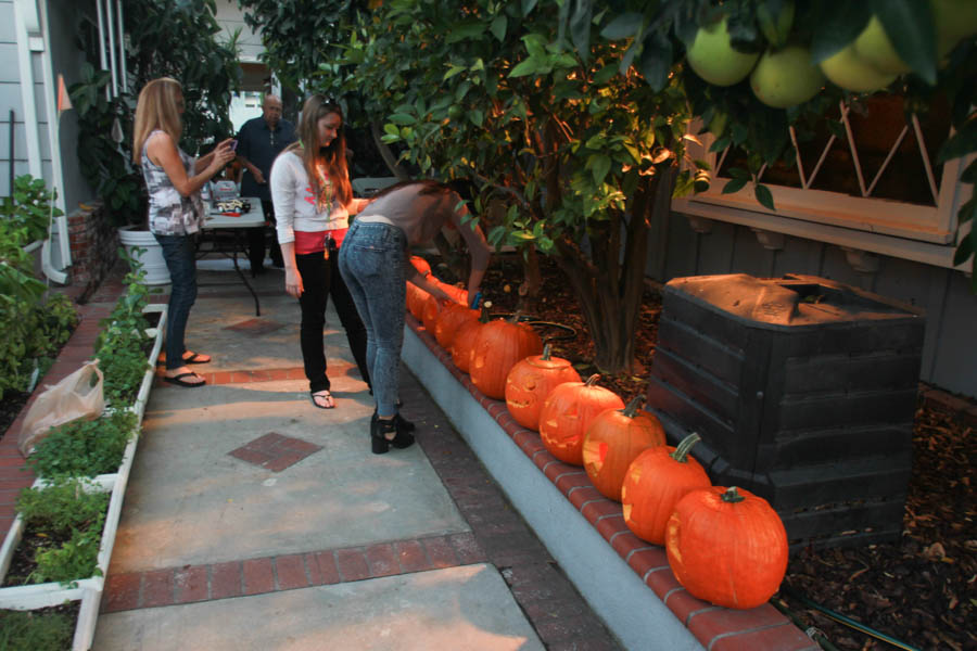 Pumpkin carving October 26th 2014