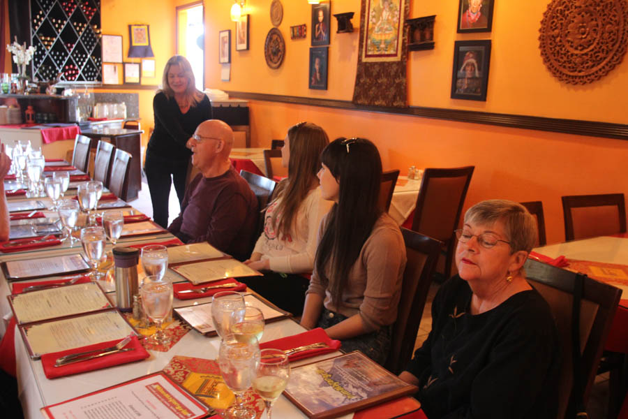 Dining in Nepal before October 2014 Pumpkin Carving begins