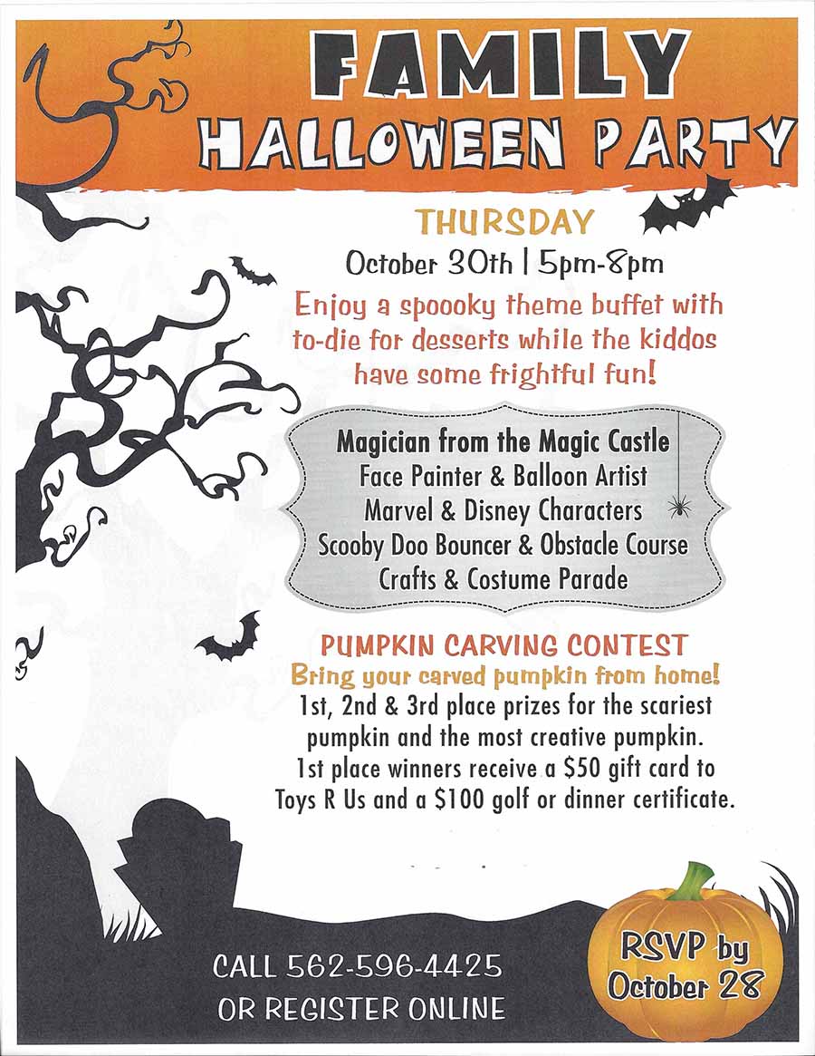 Halloween party at Old Ranch October 30th 2014