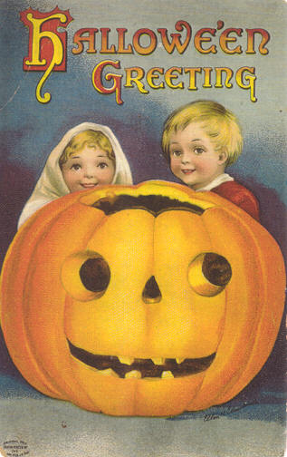 Halloween Cards From The Past