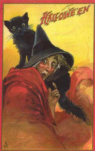 Halloween Cards From The Past