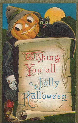 Halloween Cards From The Past