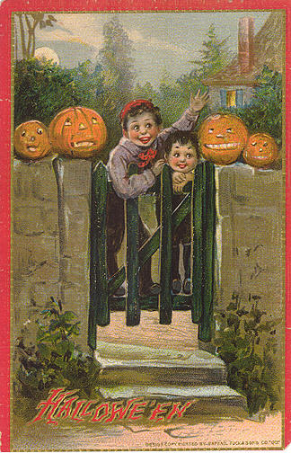 Halloween Cards From The Past