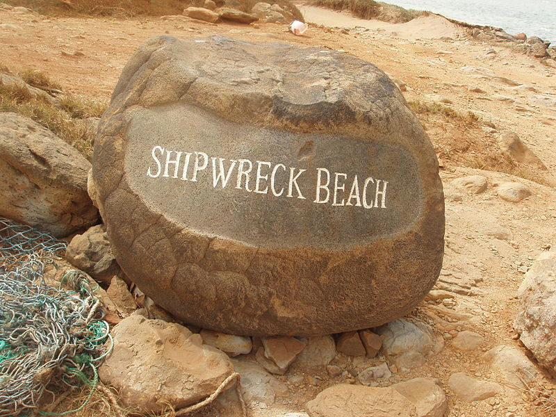 Shipwreck beach