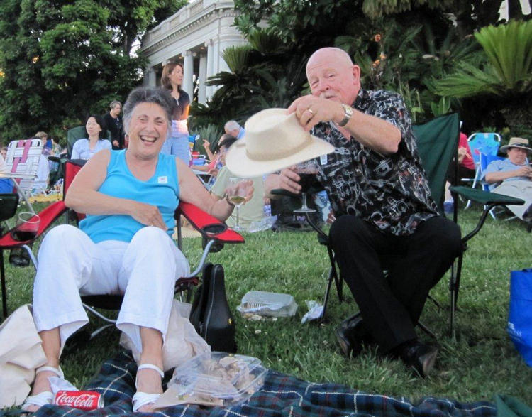 Big band afternoon at the Huntington