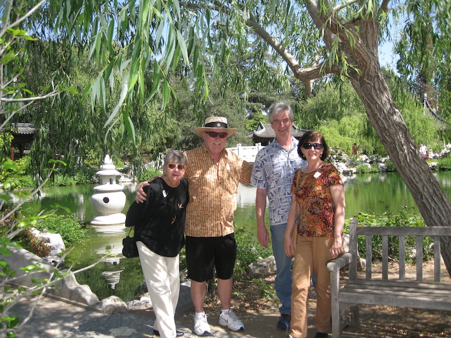 Huntington Gardens with the Porters 4/14/14