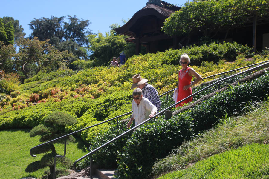 Visiting the Huntington Gardens July 13th 2015 with Charlotte and Greg