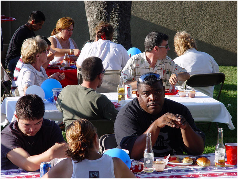 Dinner is served July 4th 2006