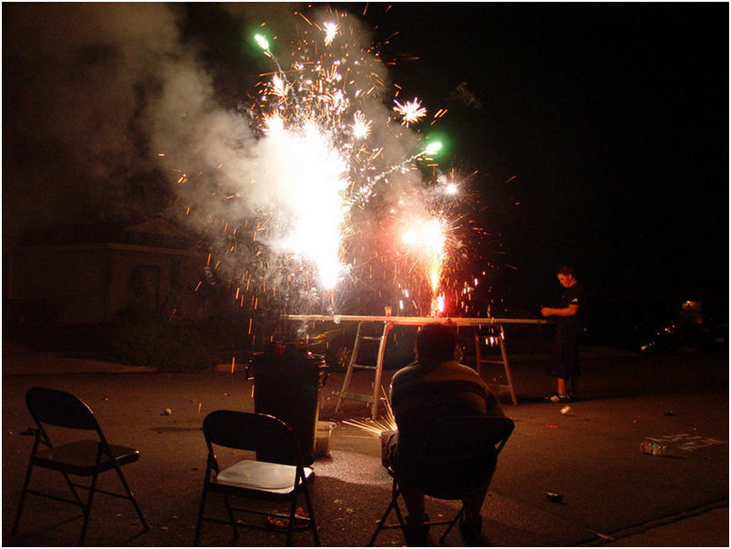 Fireworks  July 4th 2006