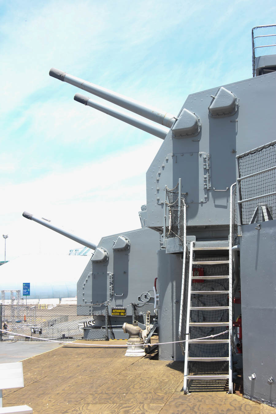 Visiting the USS Iowa on June 1st 2015