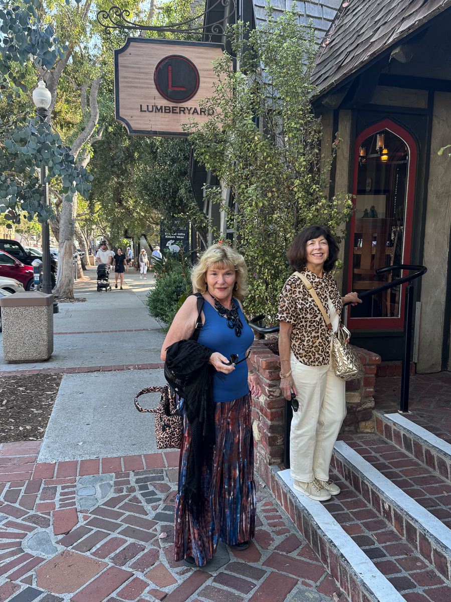 Off to Laguna for the Sawdust Festival, dinner, and Pageant of the Masters