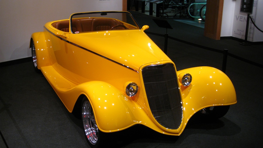 Visiting the Petersen Automotive Museum 1/29/2013