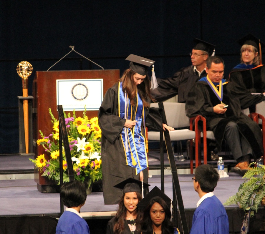 The graduation ceremony