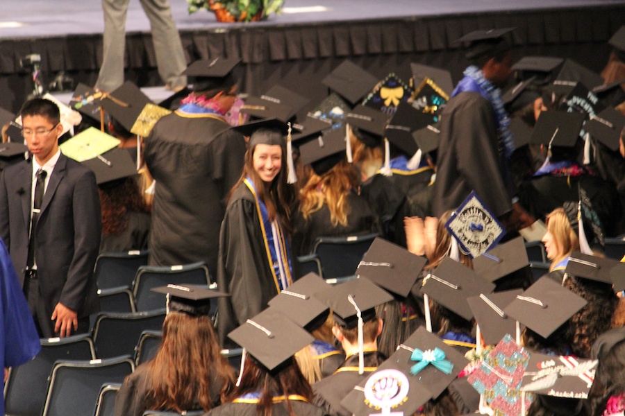 The graduation ceremony