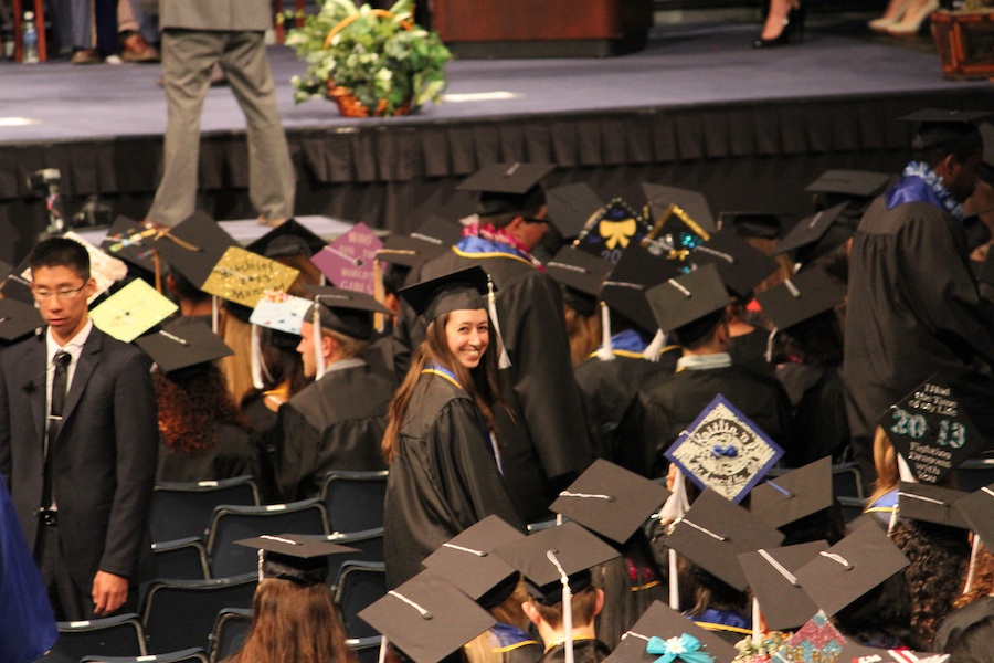 The graduation ceremony