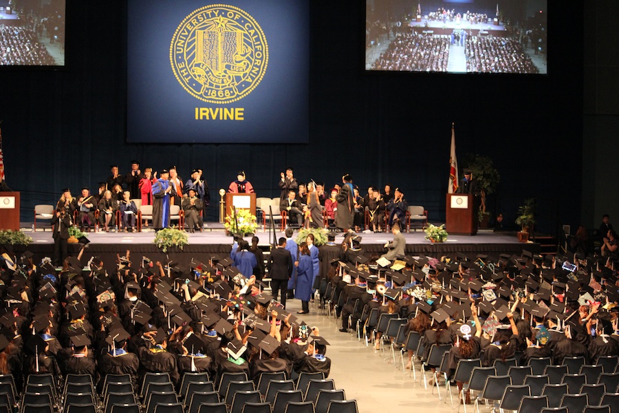 The graduation ceremony