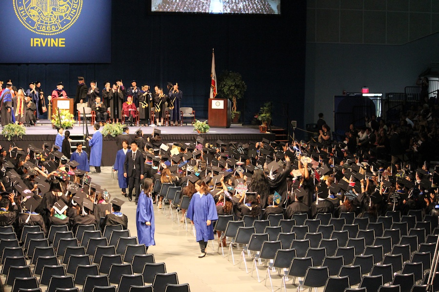 The graduation ceremony