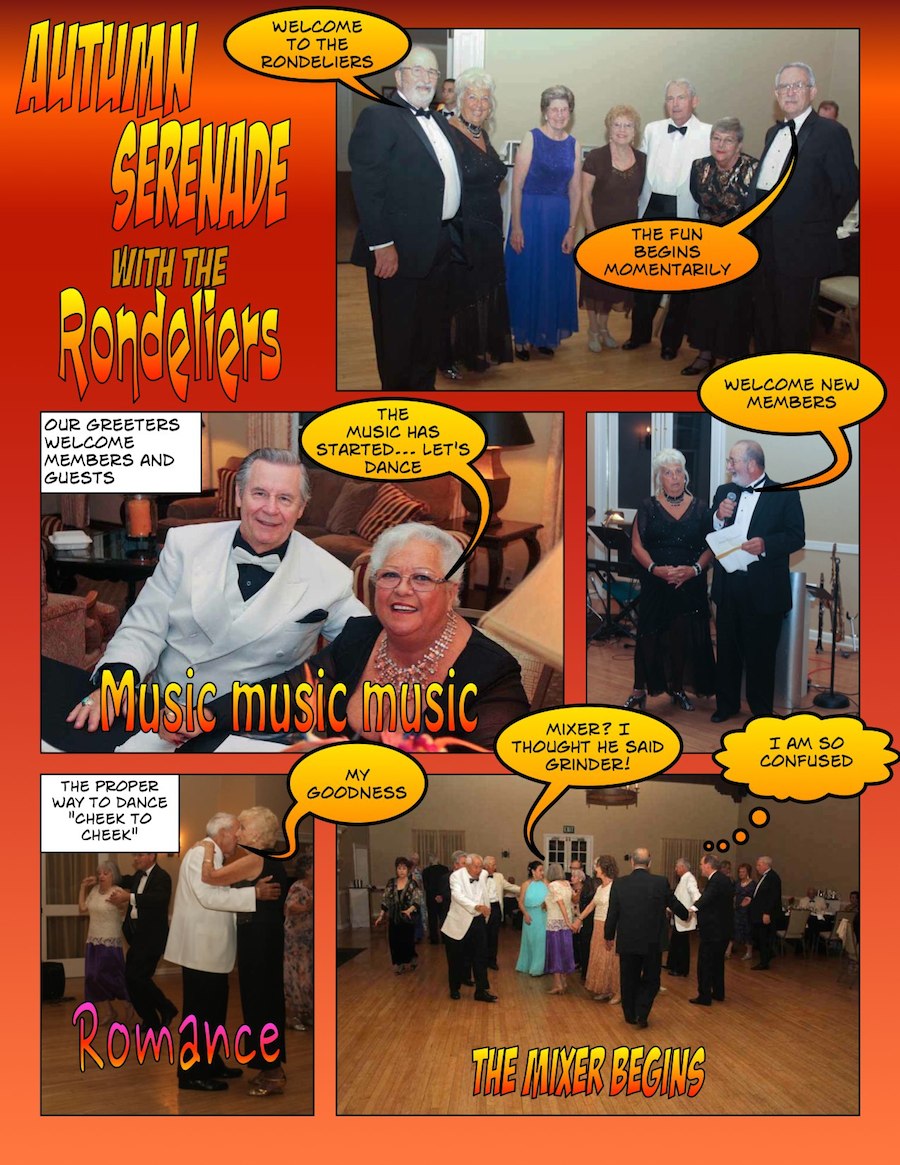 Rondeliers September 2014 Dance themed Autumn Serenade