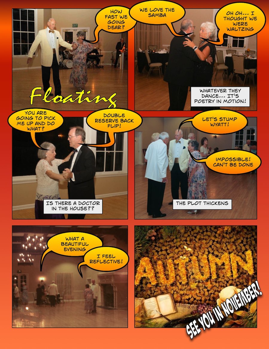 Rondeliers September 2014 Dance themed Autumn Serenade