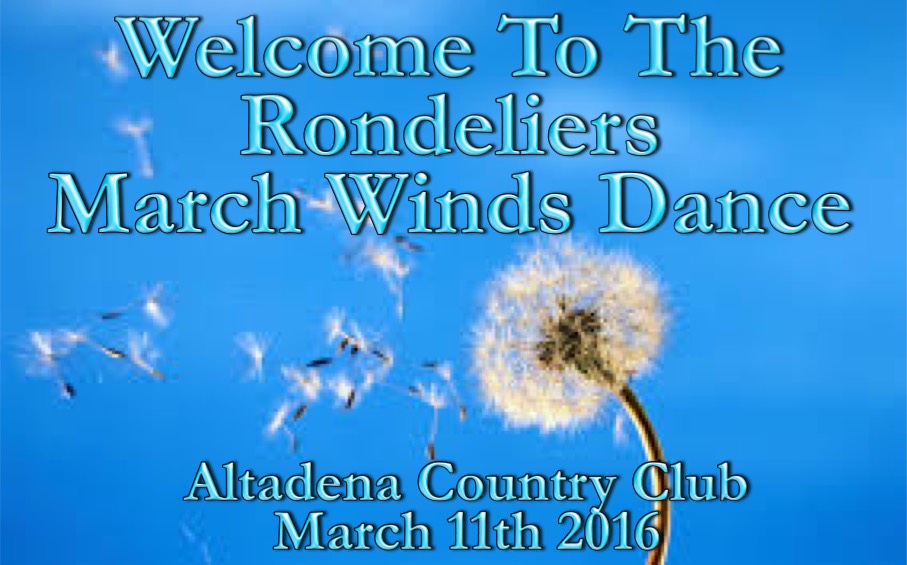 Rondeliers Dance March Winds 3/11/2016