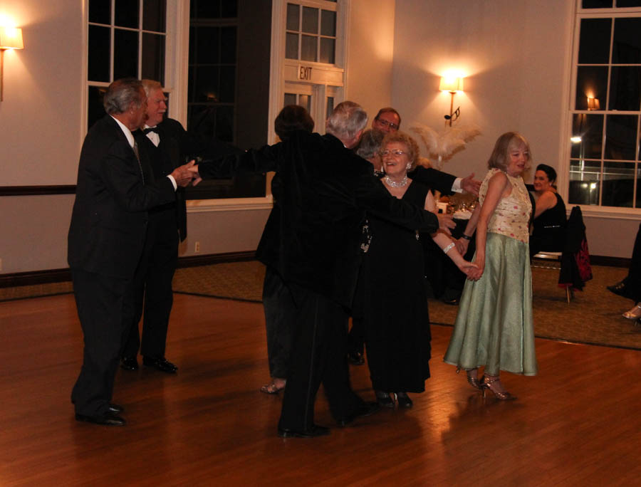 Dancing the night away with the Rondelier's Dance Club 3/3/2017 to the sounds of the Big Band Era