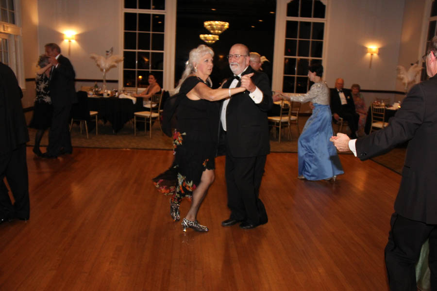 Dancing the night away with the Rondelier's Dance Club 3/3/2017 to the sounds of the Big Band Era