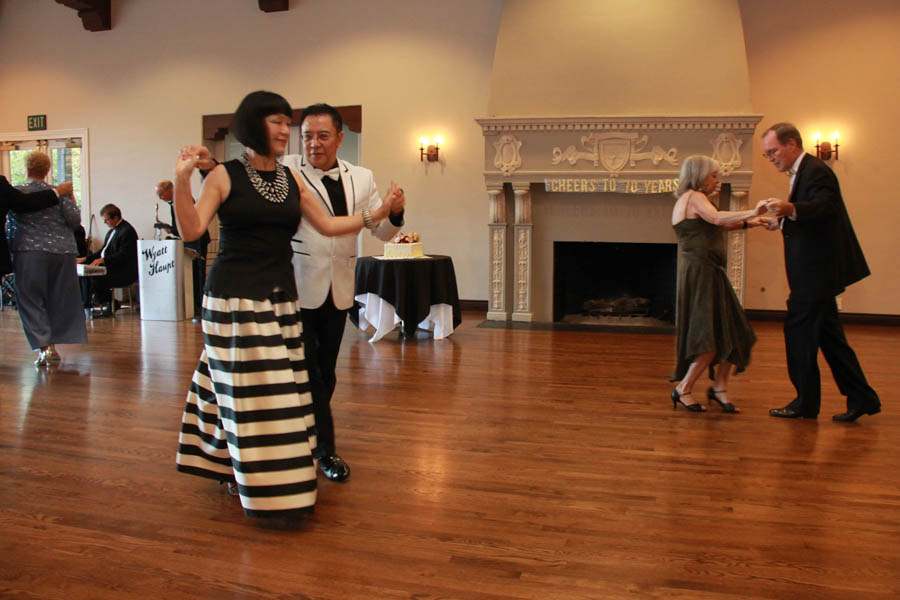 Dancing at the 70th anniversary of the Rondeliers Dance Club 7/14/2017