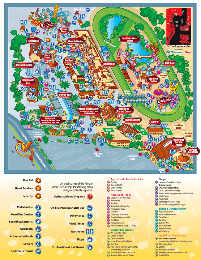 28 Del Mar Fairgrounds Map Maps Database Source