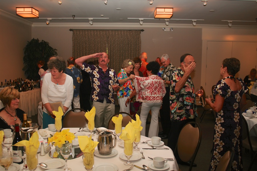 Pre dinner dancing at the 2012 Starlighter's Summer casual