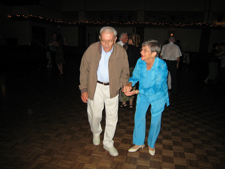 Birthday
 dancing at the Phoenix Club