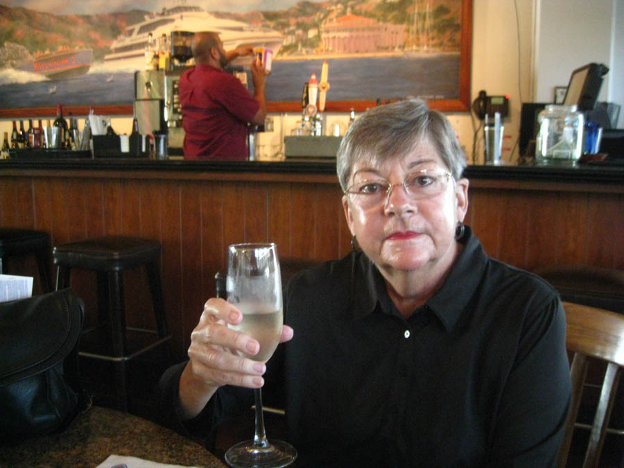 Avalon Catalina to celebrate Sue's birthday 7/10/2015