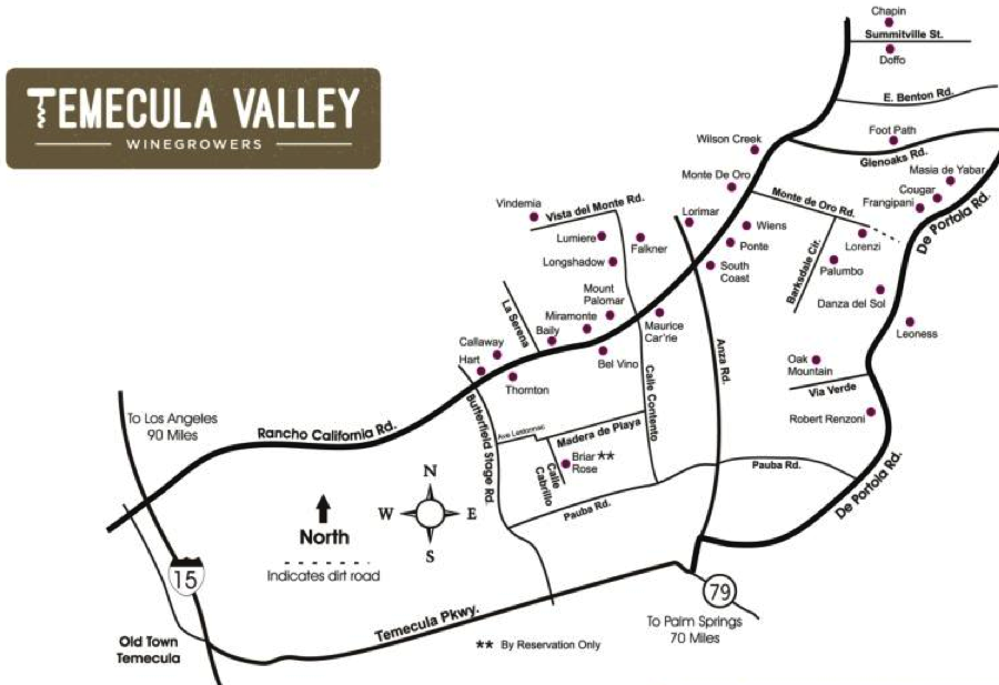 Map Wineries 
