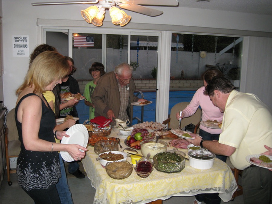 Thanksgiving Day Dinner 2008