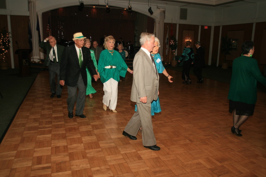 Saint Patricks at the Toppers Dance Club