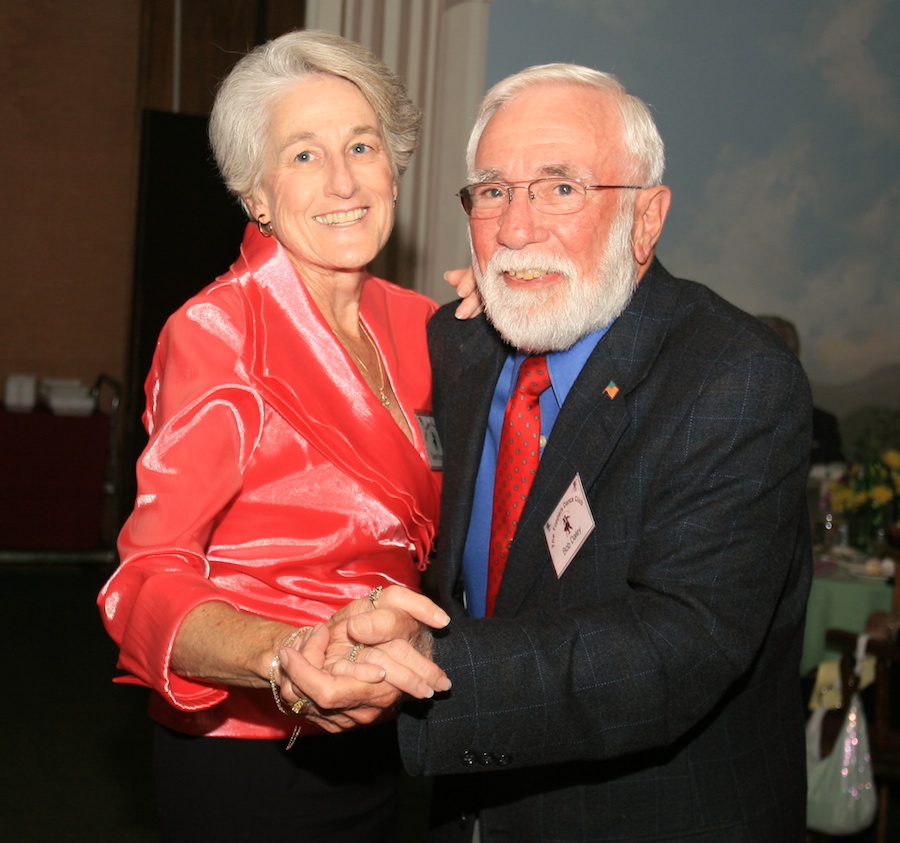 Post dinner dancing at the Toppers dance 4/20/2012