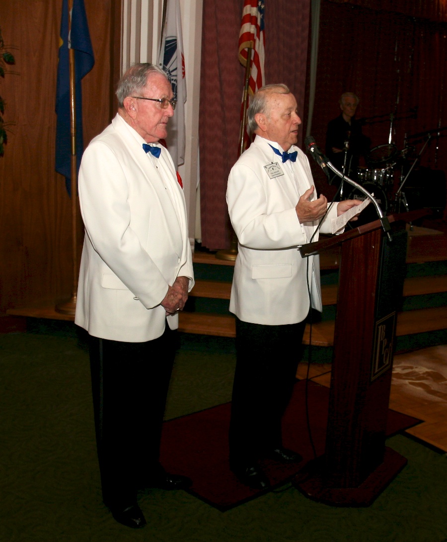 Meet and greet and presentation of the colors, Toppers May 2012