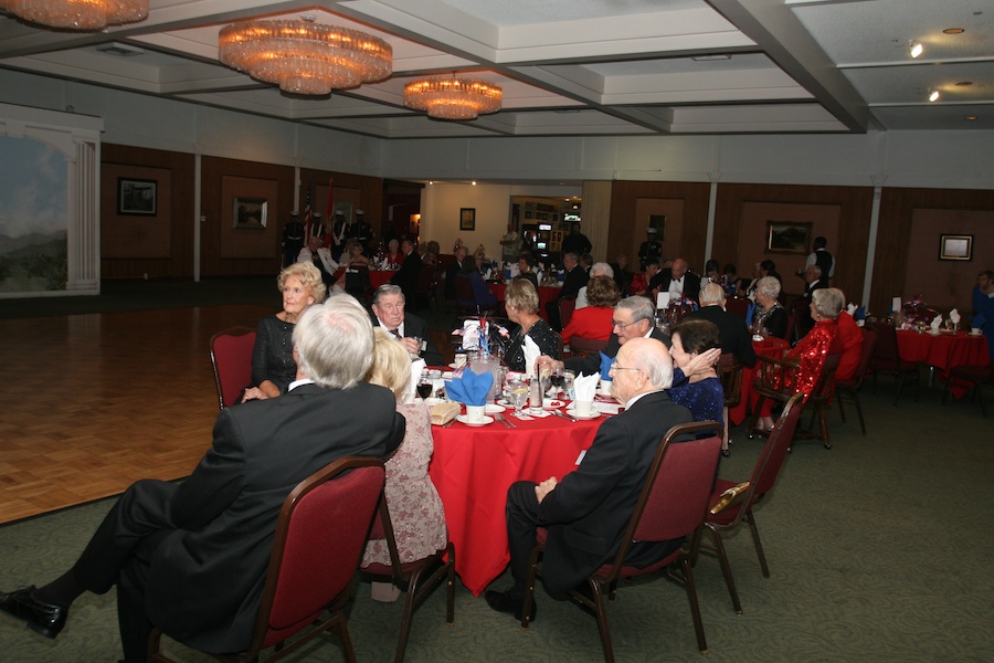 Meet and greet and presentation of the colors, Toppers May 2012