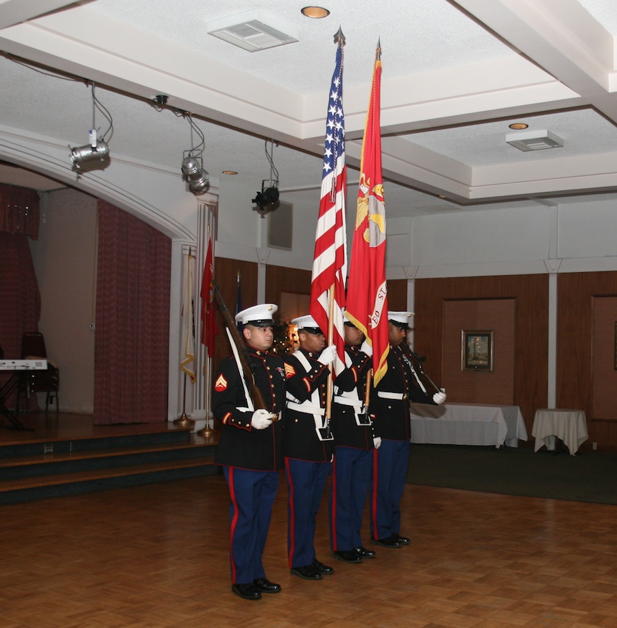 Meet and greet and presentation of the colors, Toppers May 2012