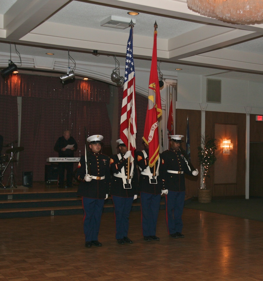 Meet and greet and presentation of the colors, Toppers May 2012