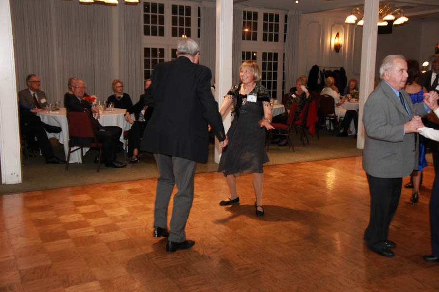 Dancing the night away at the Topper's Dance Club 1/20/2017