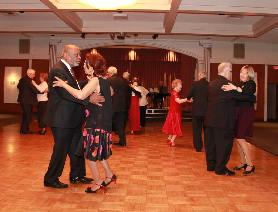 Dancing the night away with the Topper's Dance Club from Long Beach, California