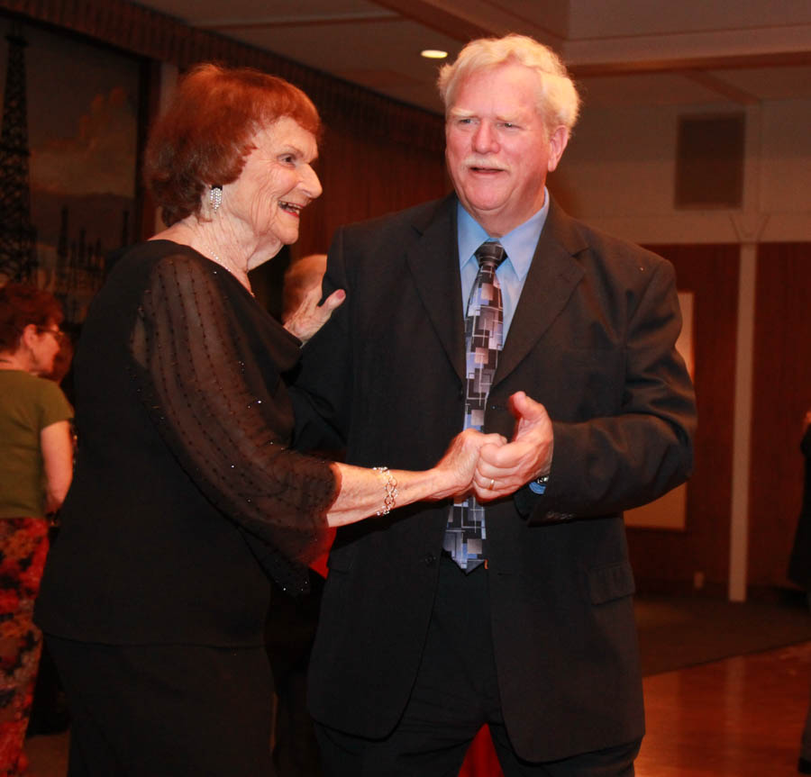 Dancing the night away with the Topper's Dance Club from Long Beach, California